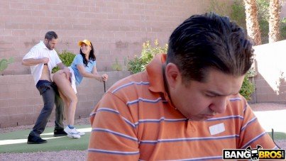 A Golf Lesson For His Wife 2