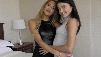 Chloe And Adria Group Sex Casting 30