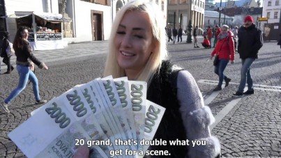 Double Pay For Sex With A Czech Pornstar 3