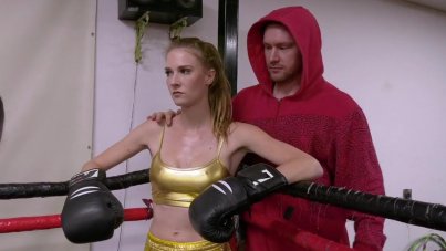 Strong Teen Fucks On The Boxing Ring 13